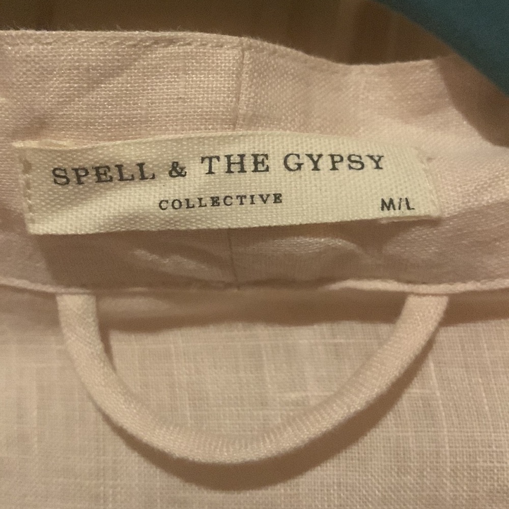 Spell Mae Linen Robe - Picture 3 of 5